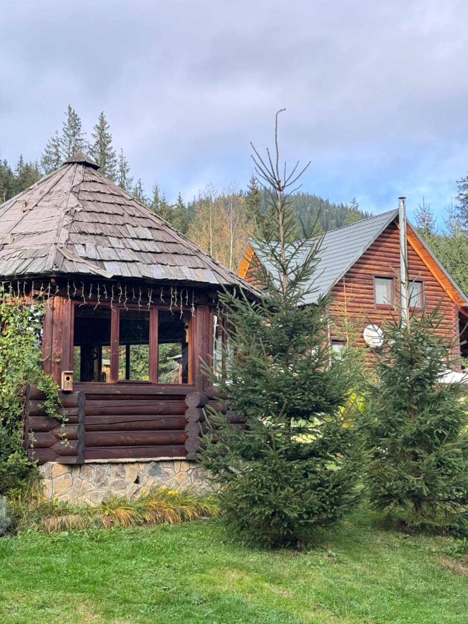 Cottage Polyanitsa Окремий Котедж З Каміном 布克维 外观 照片